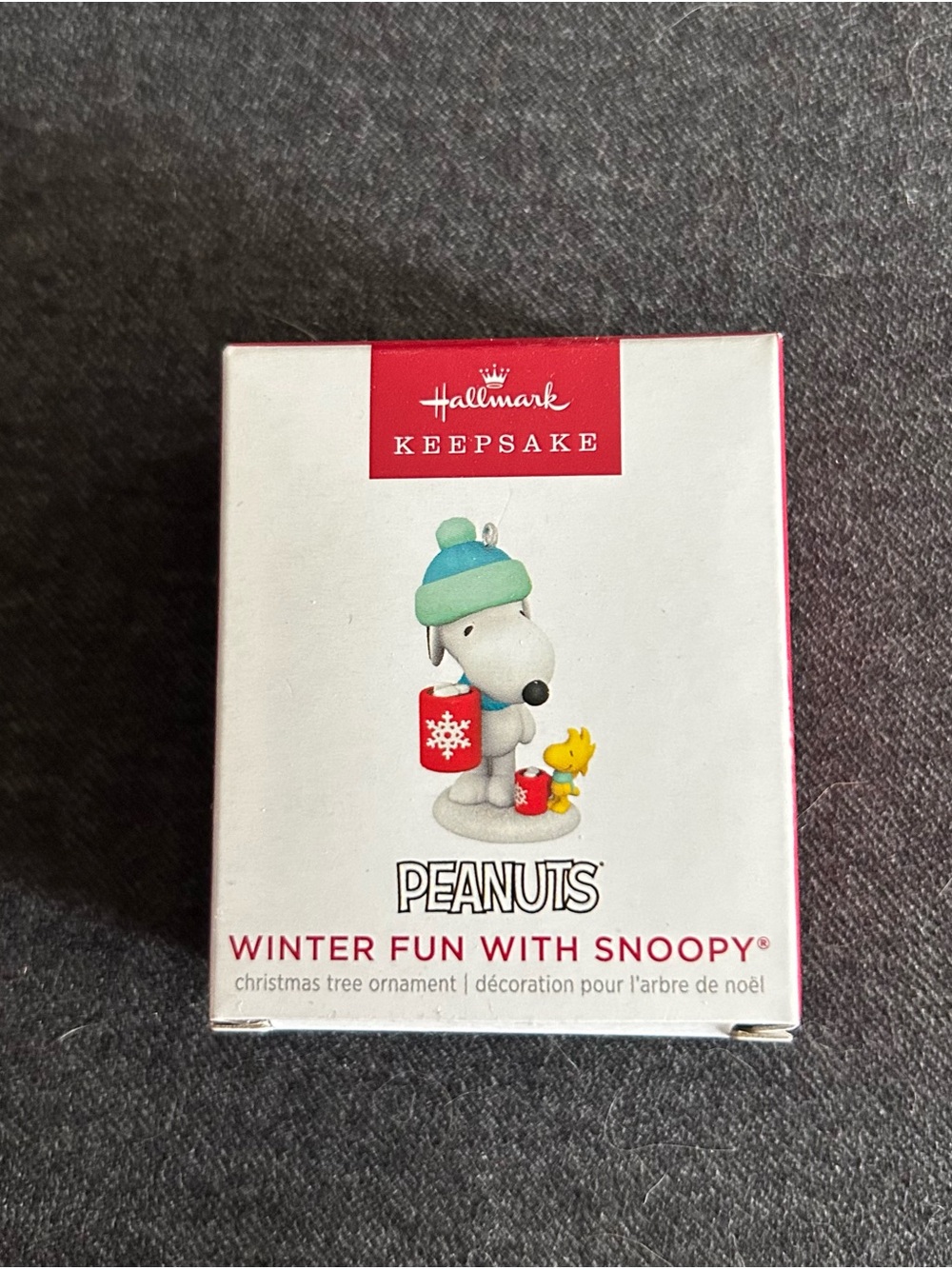 Hallmark Keepsake Peanuts "Winter Fun with Snoopy" Ornament - 2023. New in box.